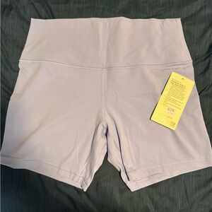 lululemon athletica Dusty Lilac High-Rise Bike Shorts